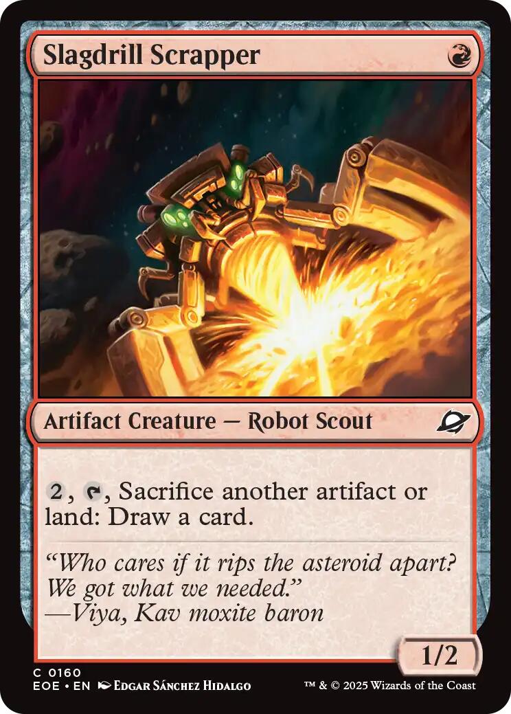 Slagdrill Scrapper (Edge of Eternities - #160)