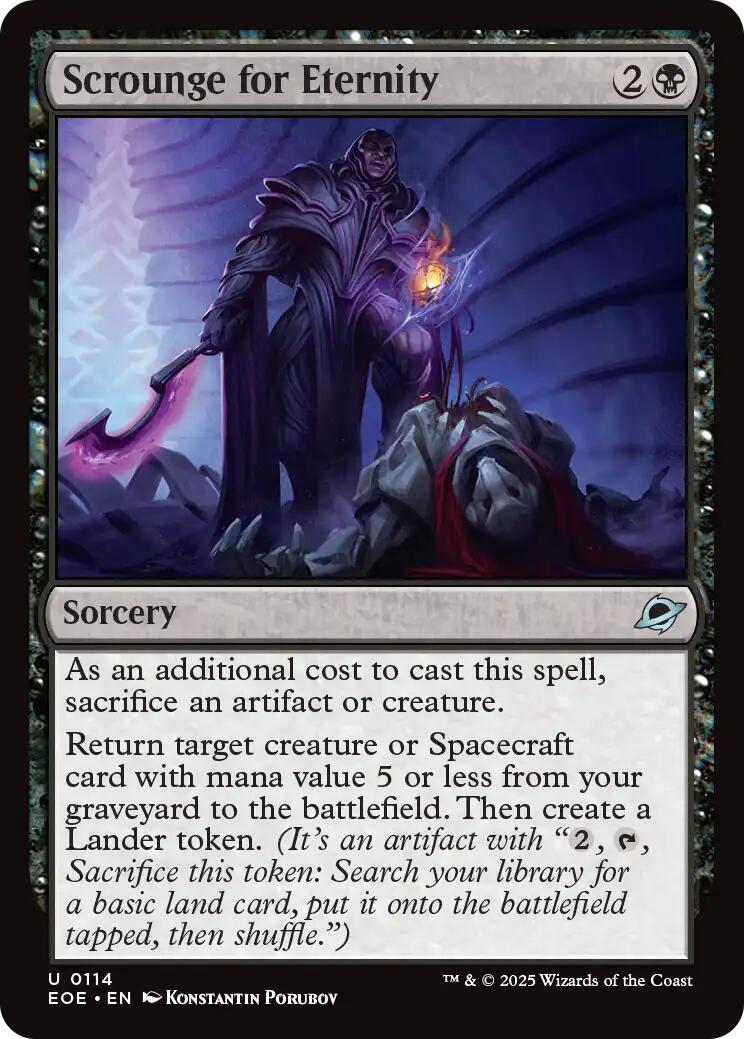 Scrounge for Eternity (Edge of Eternities - #114)