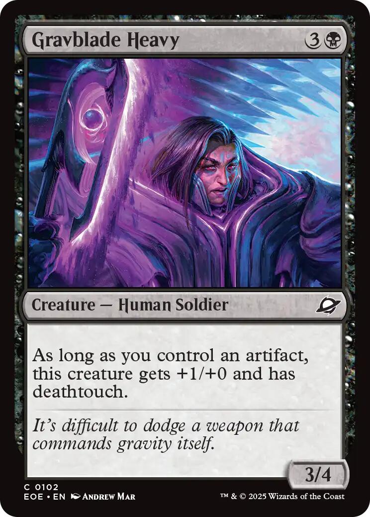 Gravblade Heavy (Edge of Eternities - #102)