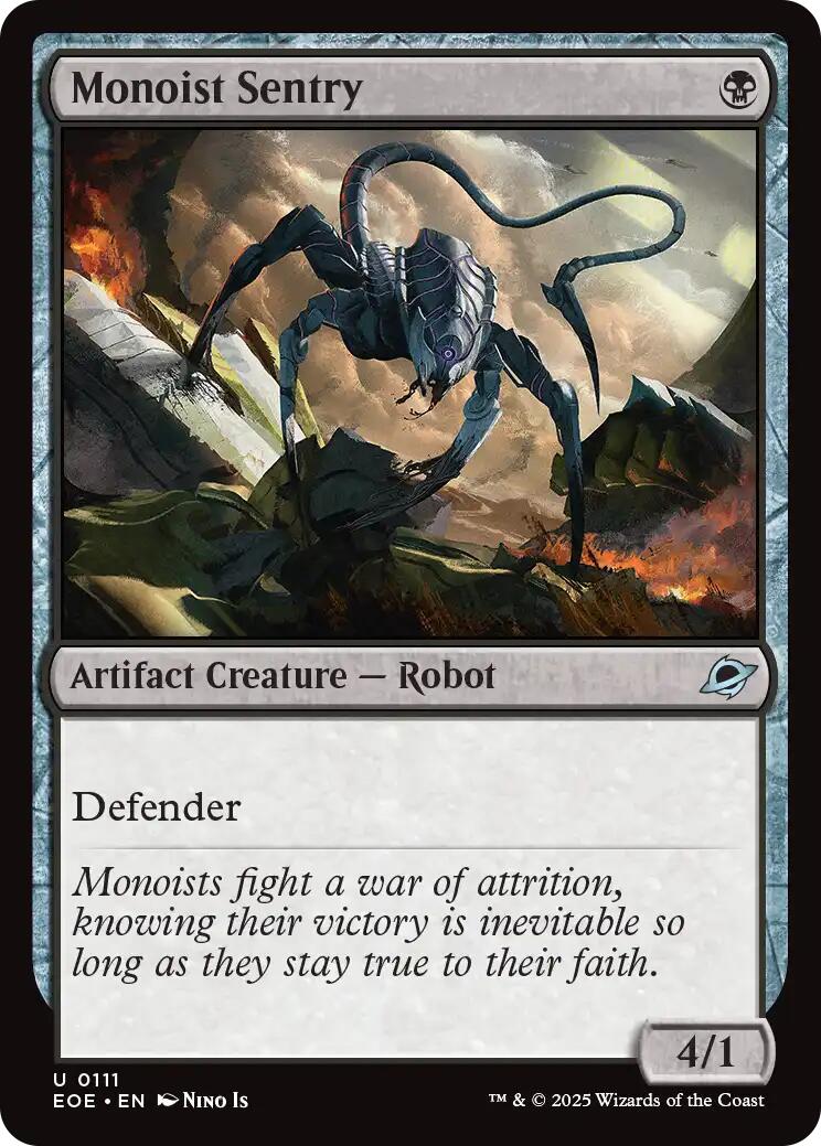 Monoist Sentry (Edge of Eternities - #111)