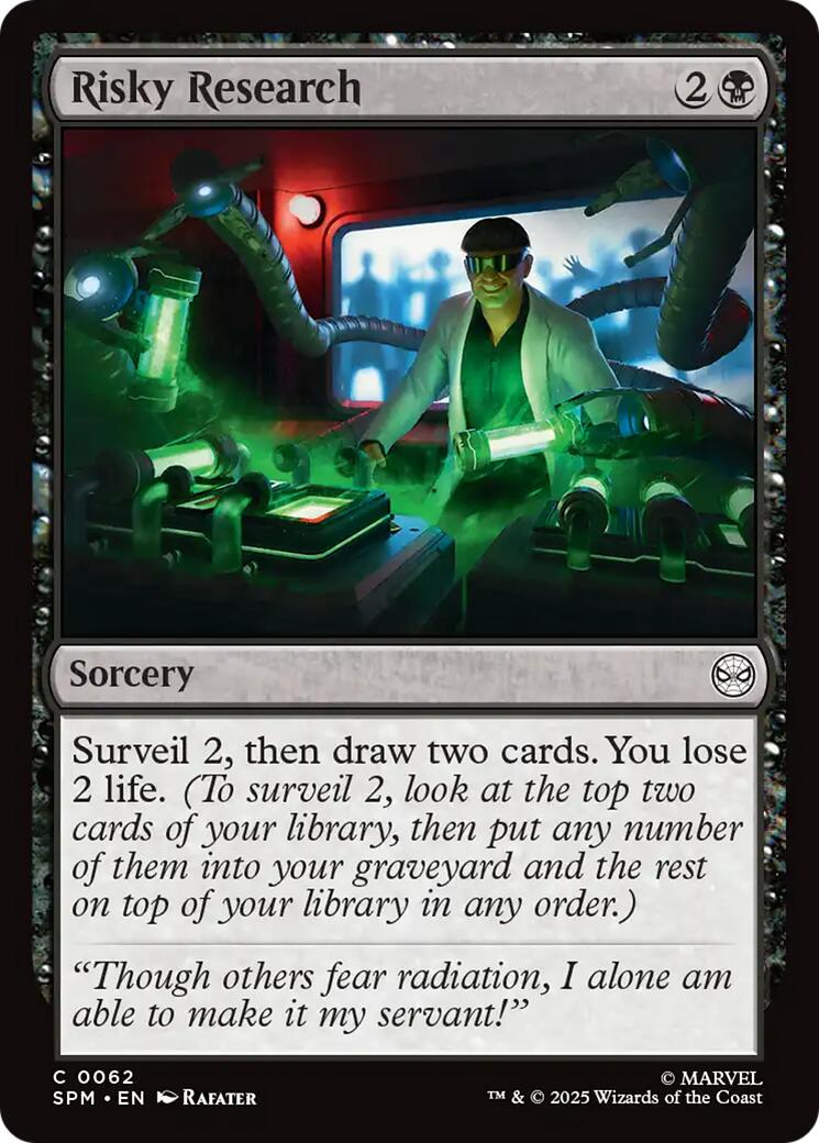 Risky Research (Marvel's Spider-Man - #62)