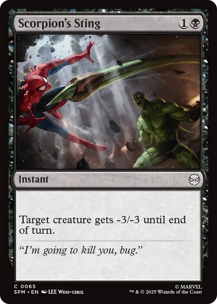 Scorpion's Sting (Marvel's Spider-Man - #65)