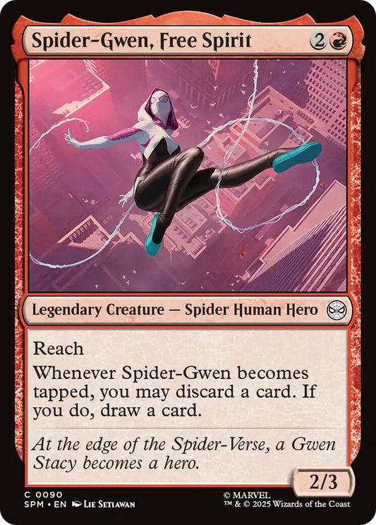 Spider-Gwen, Free Spirit (Marvel's Spider-Man - #90)
