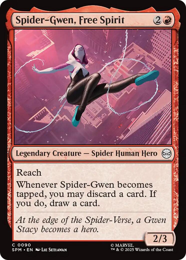 Spider-Gwen, Free Spirit (Marvel's Spider-Man - #90)