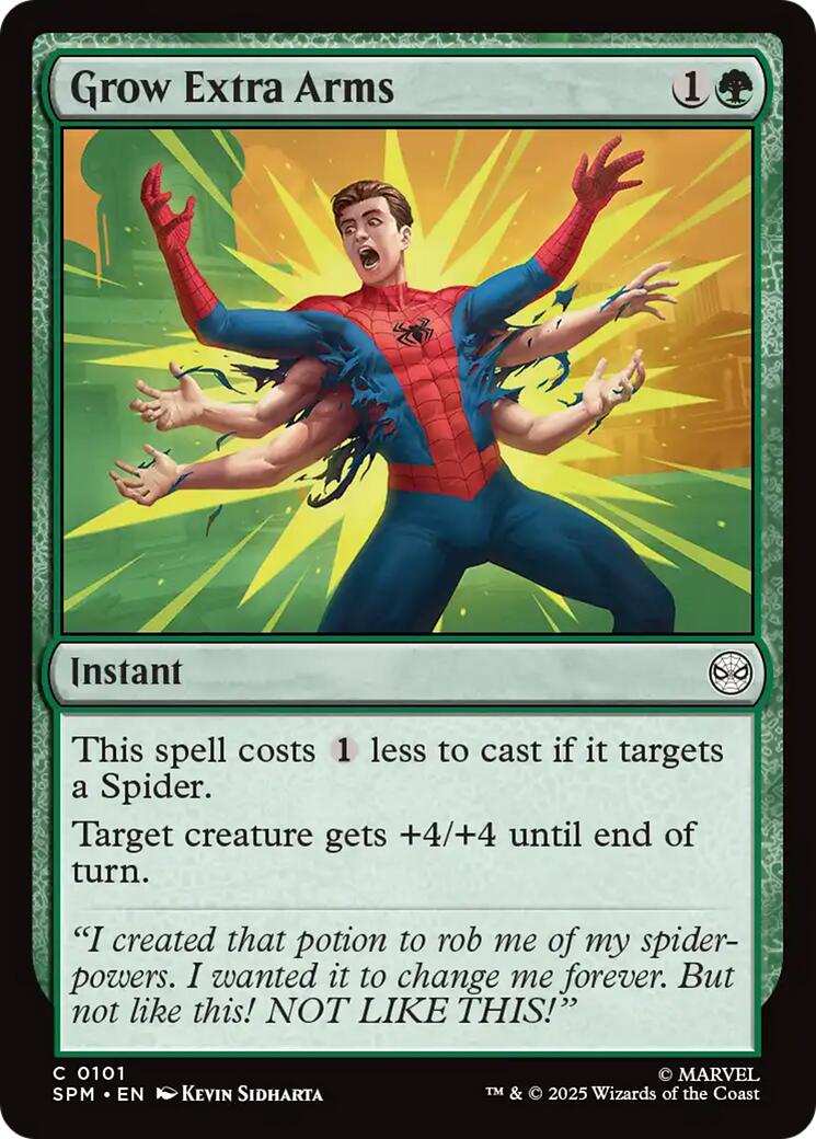 Grow Extra Arms (Marvel's Spider-Man - #101)