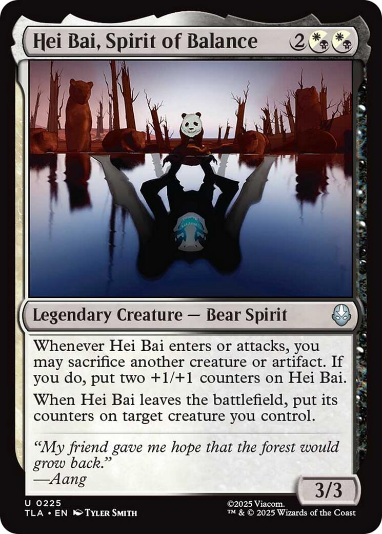 Hei Bai, Spirit of Balance (Avatar: The Last Airbender - #225)