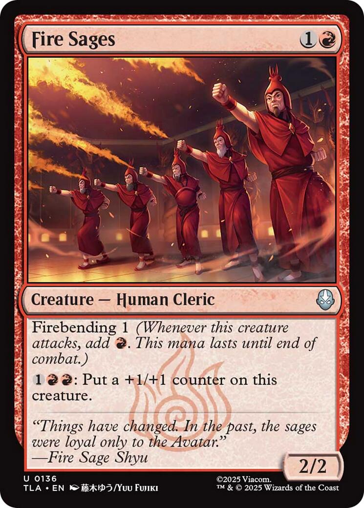 Fire Sages (Avatar: The Last Airbender - #136)