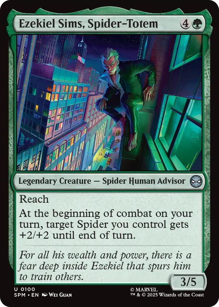 Ezekiel Sims, Spider-Totem (Marvel's Spider-Man - #100)