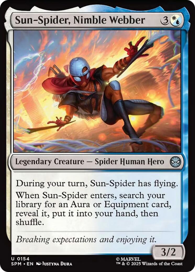 Sun-Spider, Nimble Webber (Marvel's Spider-Man - #154)