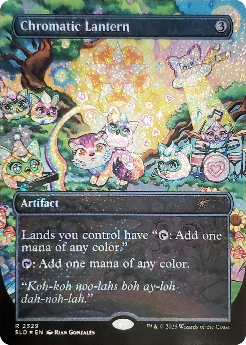 Chromatic Lantern (2329) (Confetti Foil)