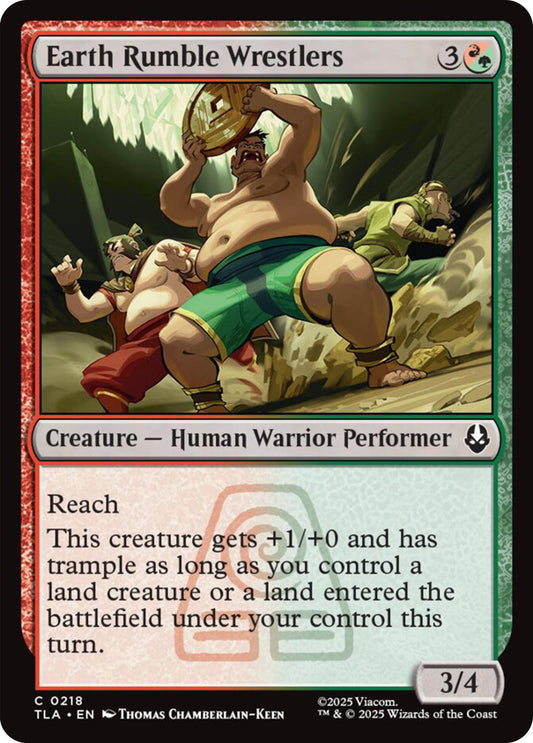 Earth Rumble Wrestlers (Avatar: The Last Airbender - #218)