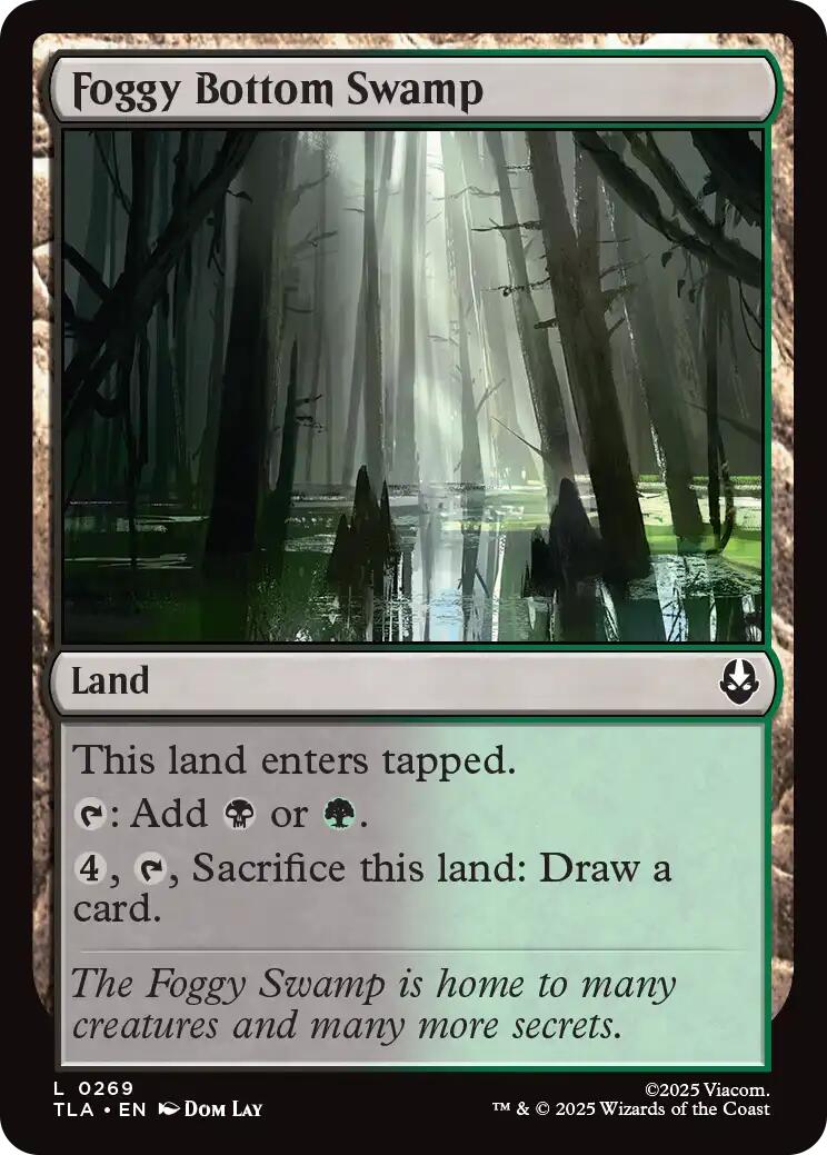 Foggy Bottom Swamp (Avatar: The Last Airbender - #269)