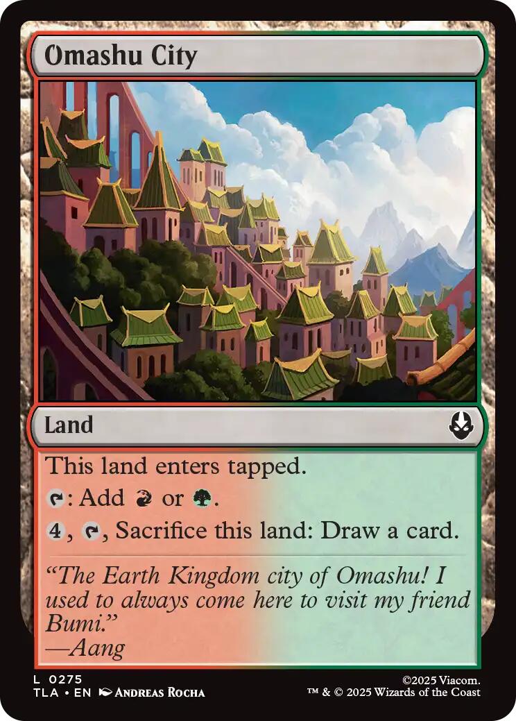 Omashu City (Avatar: The Last Airbender - #275)