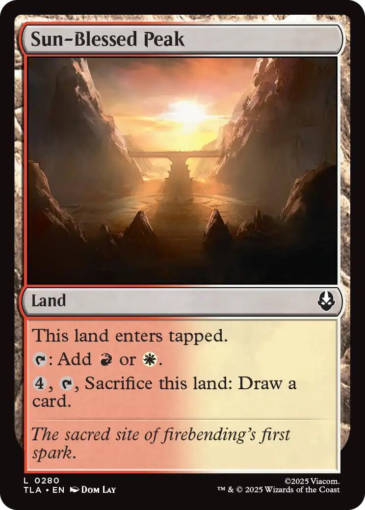 Sun-Blessed Peak (Avatar: The Last Airbender - #280)