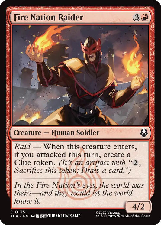 Fire Nation Raider (Avatar: The Last Airbender - #135)