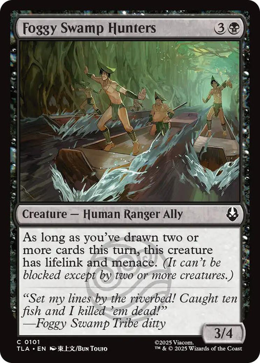 Foggy Swamp Hunters (Avatar: The Last Airbender - #101)