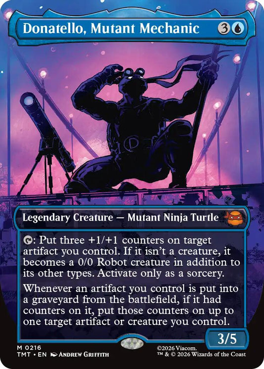 Donatello, Mutant Mechanic (Borderless)
