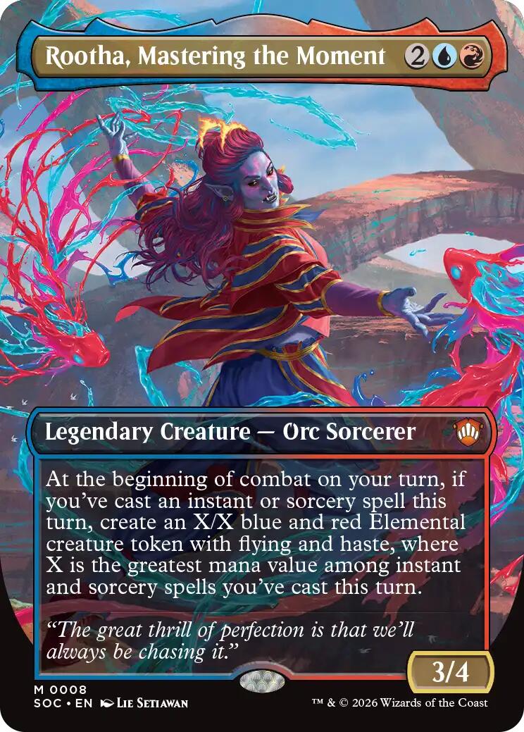 Rootha, Mastering the Moment (Borderless)