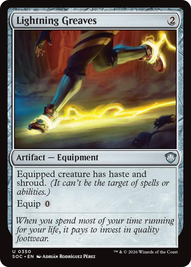 Lightning Greaves
