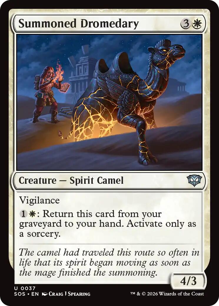 Summoned Dromedary