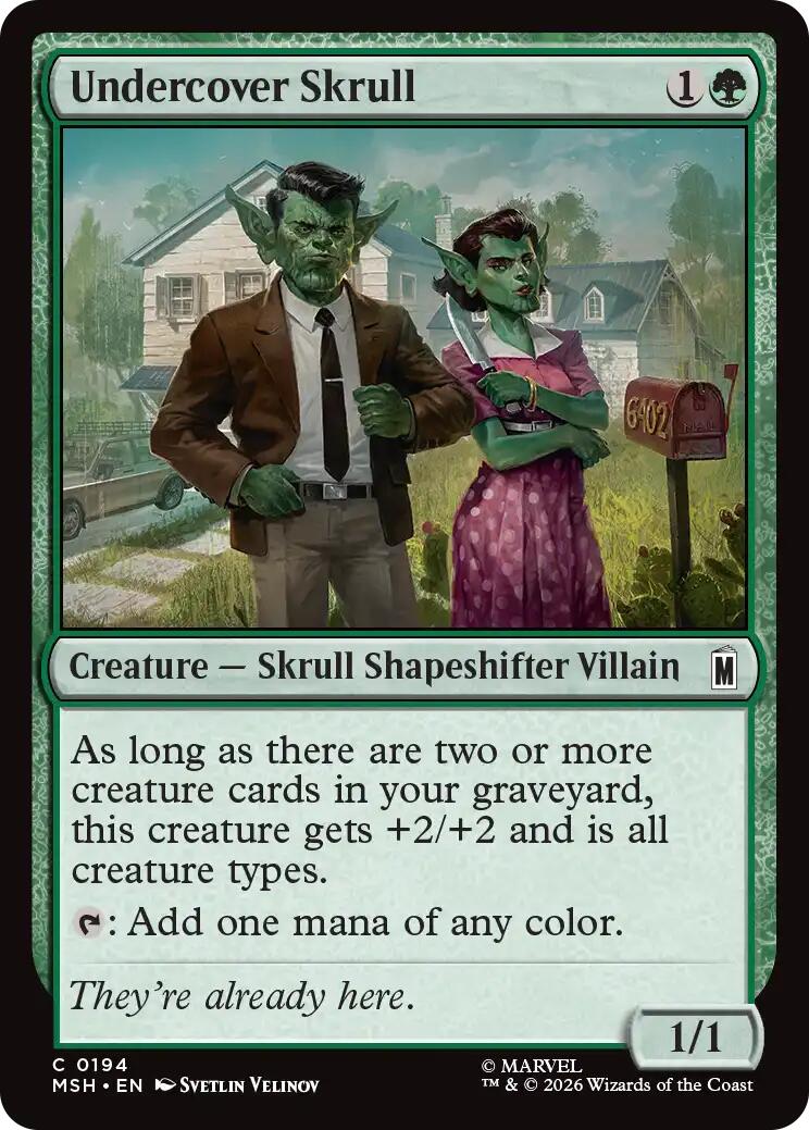 Undercover Skrull (Marvel Super Heroes - #194)