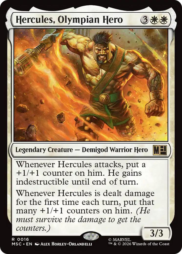 Hercules, Olympian Hero