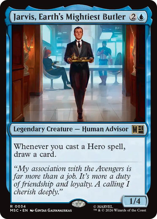 Jarvis, Earth's Mightiest Butler