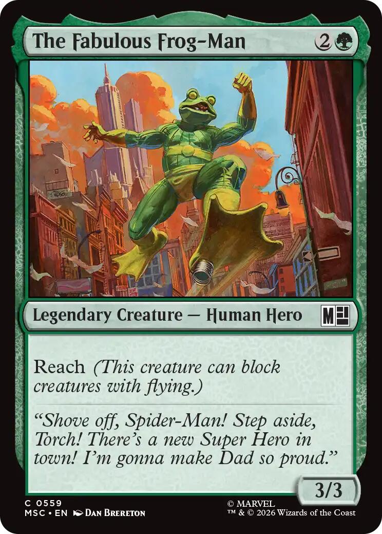 The Fabulous Frog-Man