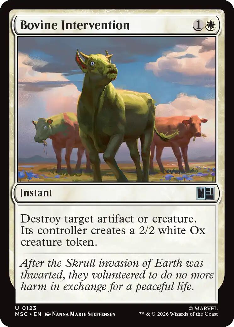 Bovine Intervention