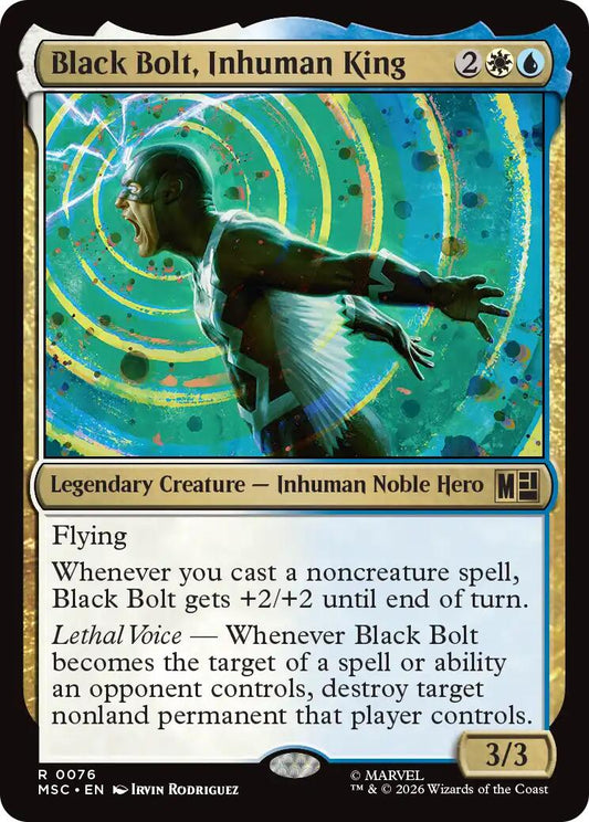 Black Bolt, Inhuman King