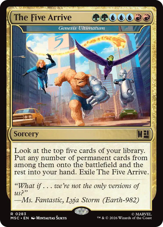 The Five Arrive - Genesis Ultimatum