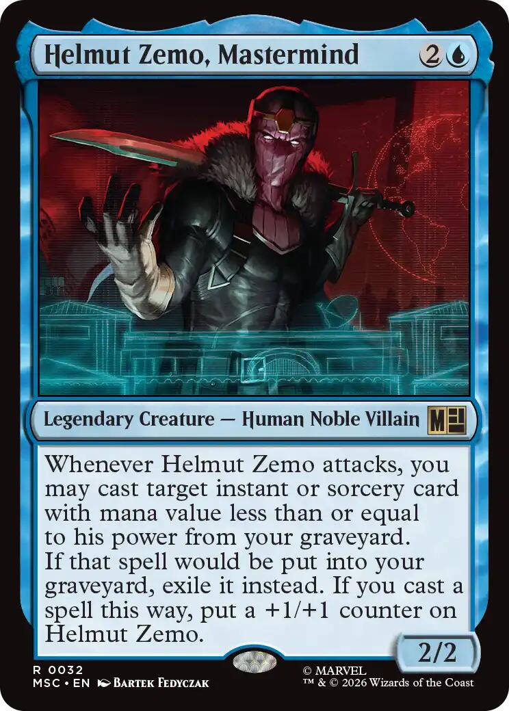 Helmut Zemo, Mastermind