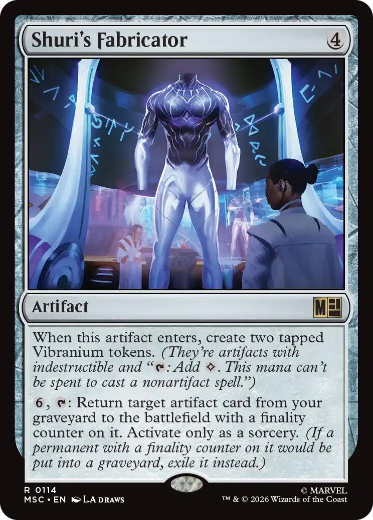 Shuri's Fabricator