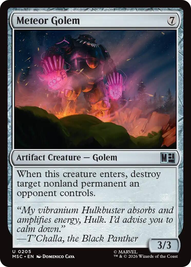 Meteor Golem