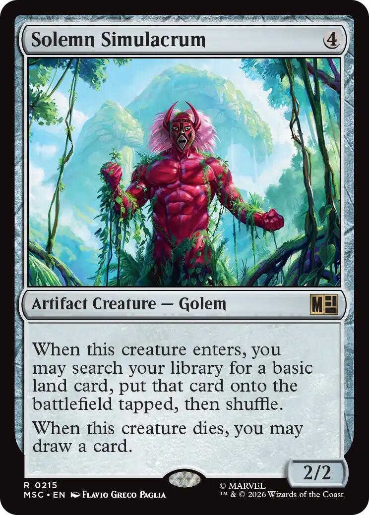 Solemn Simulacrum
