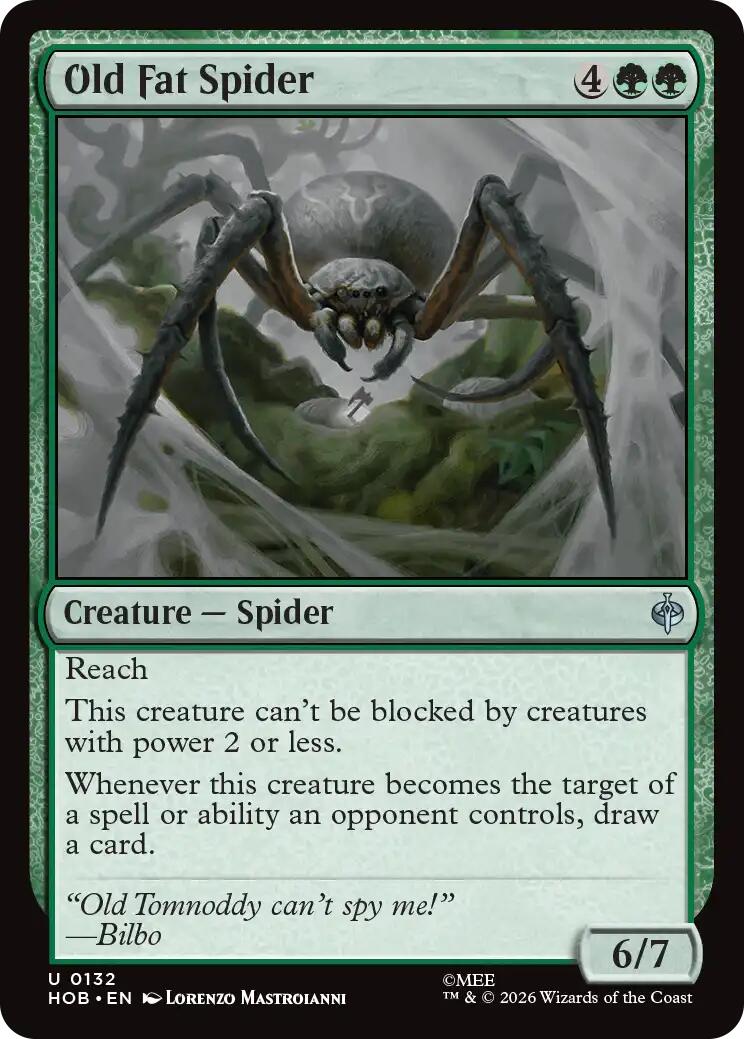 (Preorder) Old Fat Spider (The Hobbit - #132)