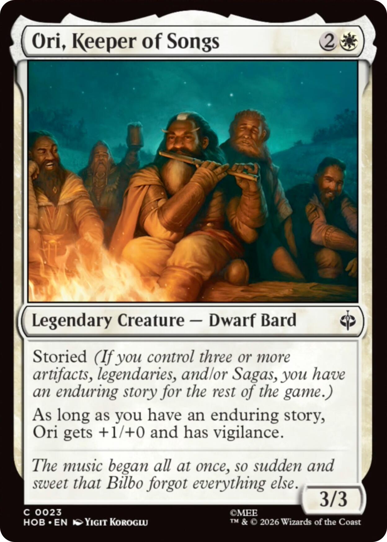 (Preorder) Ori, Keeper of Songs (The Hobbit - #23)