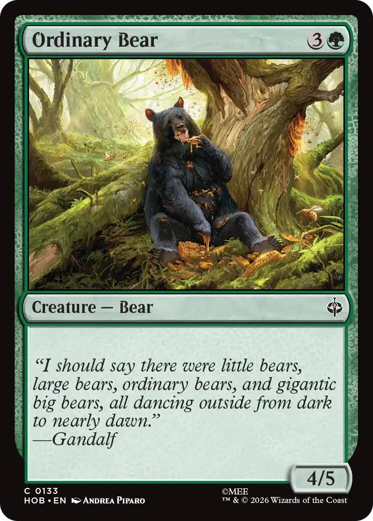 (Preorder) Ordinary Bear (The Hobbit - #133)