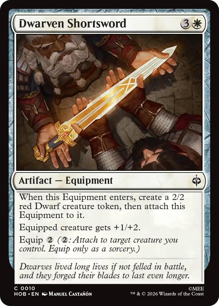(Preorder) Dwarven Shortsword (The Hobbit - #)