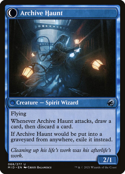 Overwhelmed Archivist (Back)