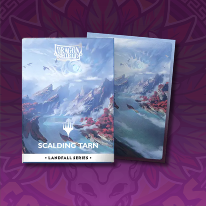 Dragon Shield Matte Dual Art Sleeves Landfall Series Standard Size – Choose Color