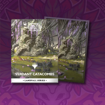 Dragon Shield Matte Dual Art Sleeves Landfall Series Standard Size – Choose Color