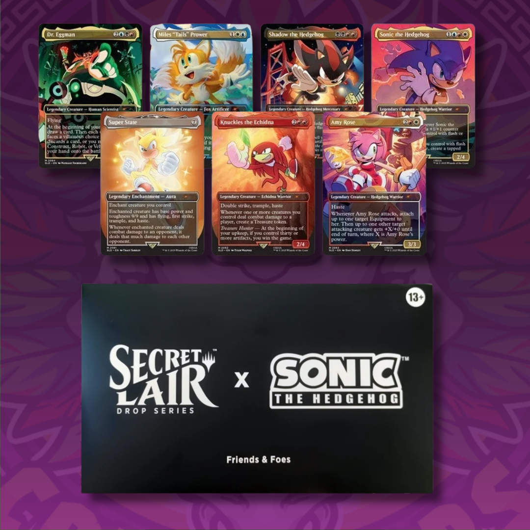 Secret Lair x Sonic the Hedgehog Superdrop: Friends & Foes (Non-Foil) - (SLD)