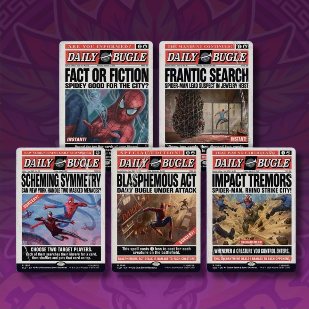 Secret Lair Drop: Secret Lair x Marvel's Spider-Man: Daily Bugle Breaking News - Non-Foil Edition - (SLD)