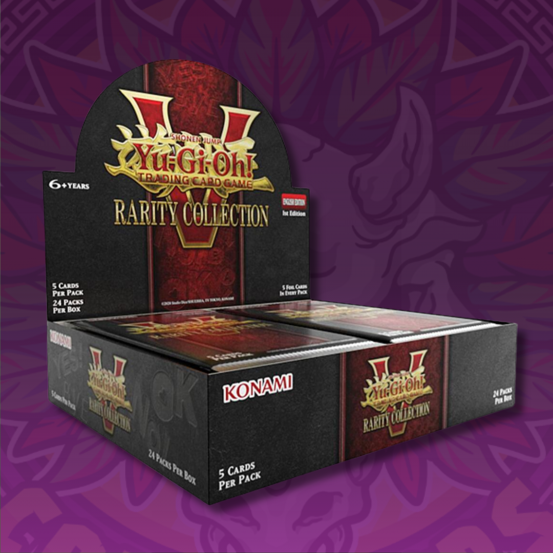 Yu-Gi-Oh Rarity Collection 5 Booster Box 24 Packs Sealed (RA05)