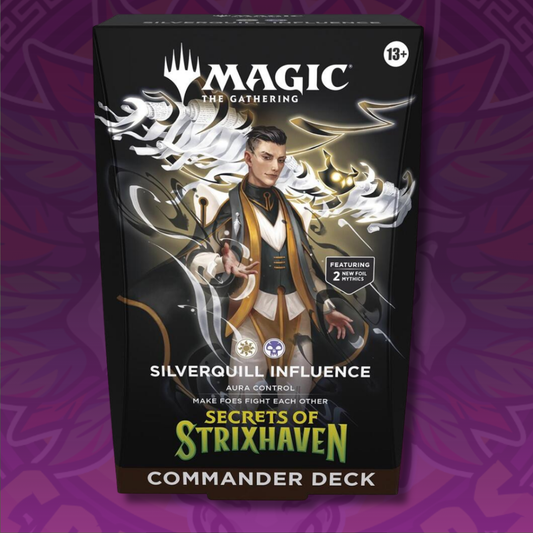 MTG Secrets of Strixhaven Commander Deck Silverquill Influence (SOS)