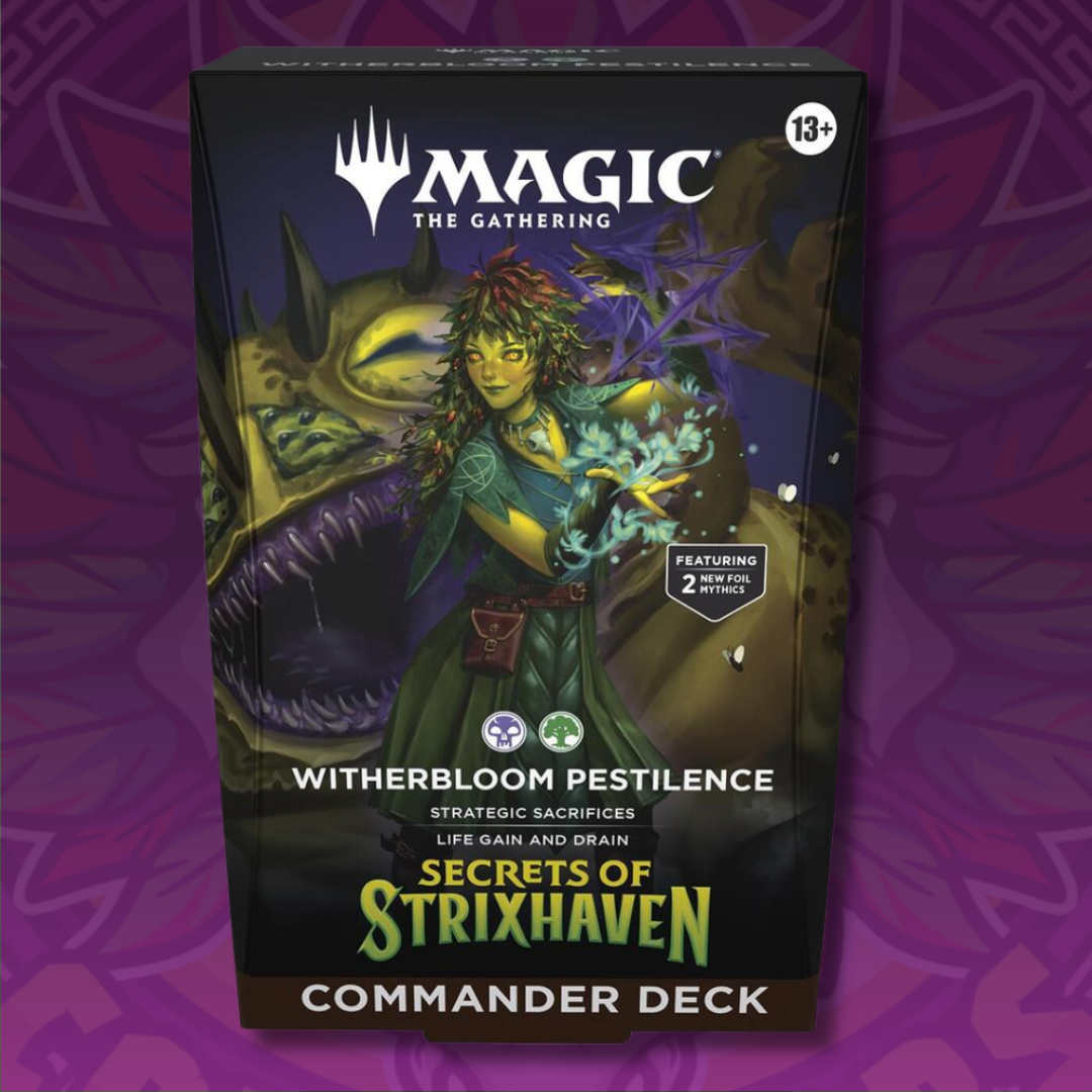 MTG Secrets of Strixhaven Commander Deck Witherbloom Pestilence (SOS)