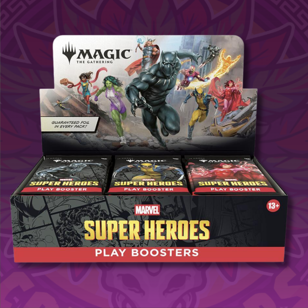 MTG Marvel Super Heroes Play Booster Display Sealed 30 Packs (MSH)