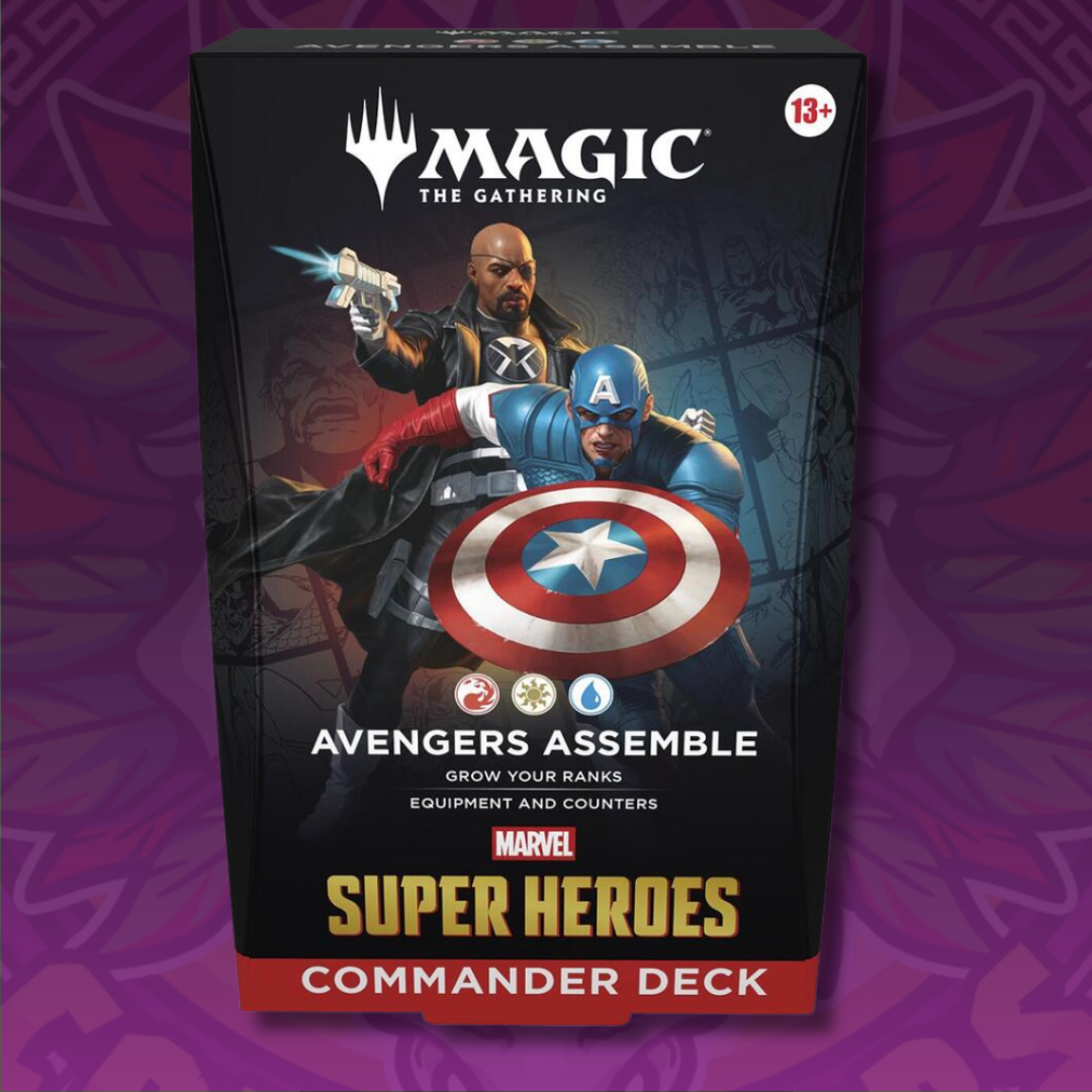 MTG Marvel Super Heroes Commander Deck Avengers Assemble Sealed (MSH)