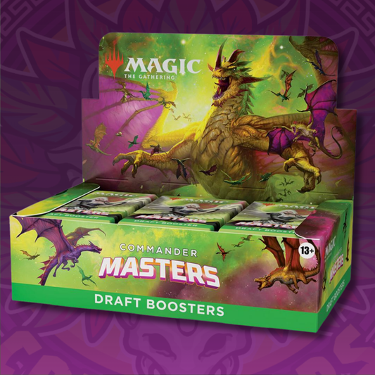 Commander Masters - Draft Booster Display - (CMM)